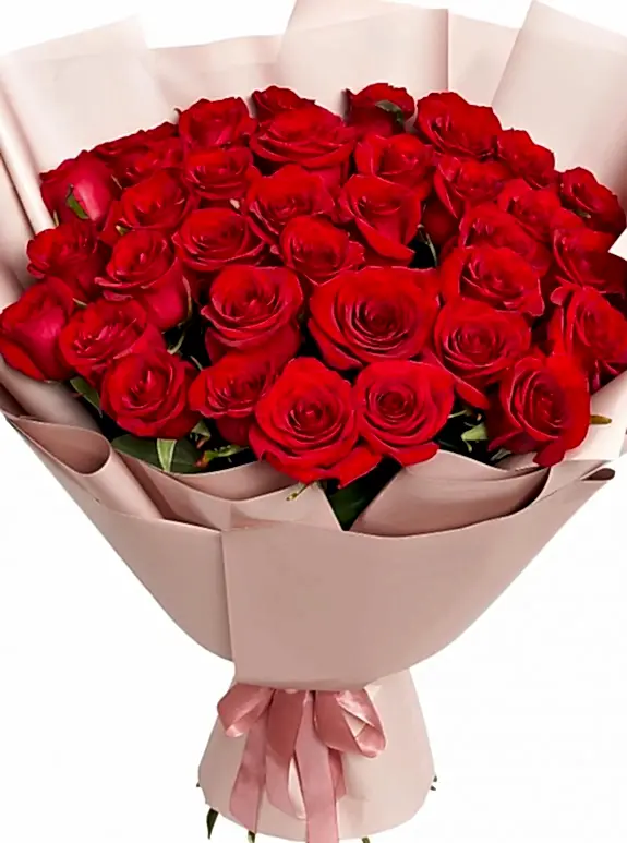31 Adet Kırmızı Gül Buketi
