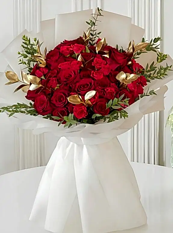 40 Tane Premium Gül Buketi