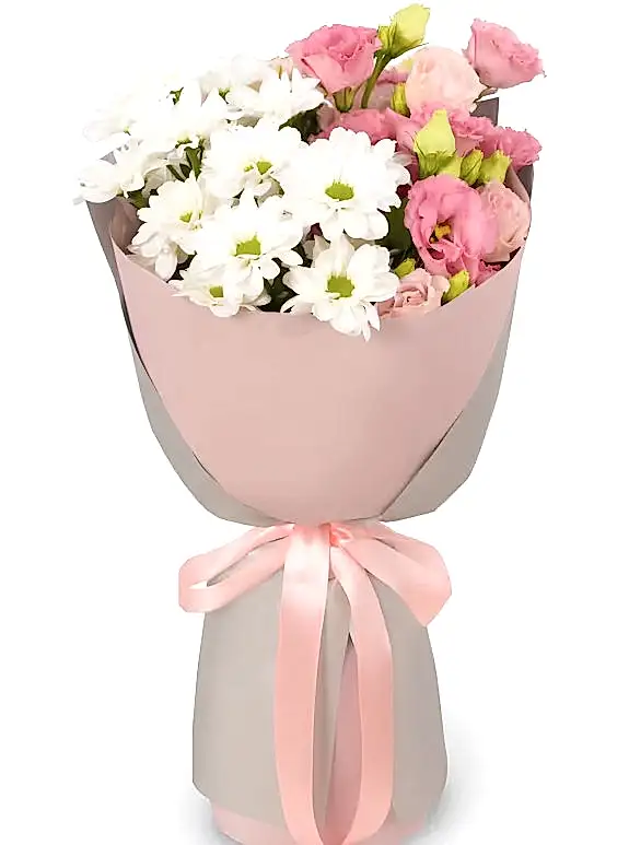 Karanfil ve Papatya Buketi